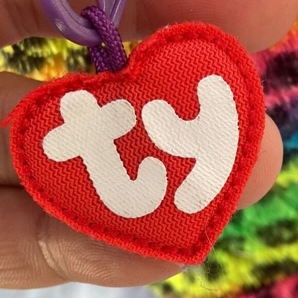 Ty Beanie Dotty the Rainbow Cat Plush Backpack - Picture 5 of 8